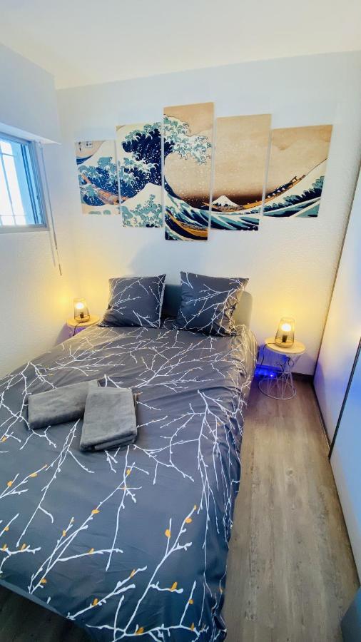 Apartamento "Dream" Magnifique Vue Mer, Terrasse, Parking, Le Reve Canet-en-Roussillon Exterior foto