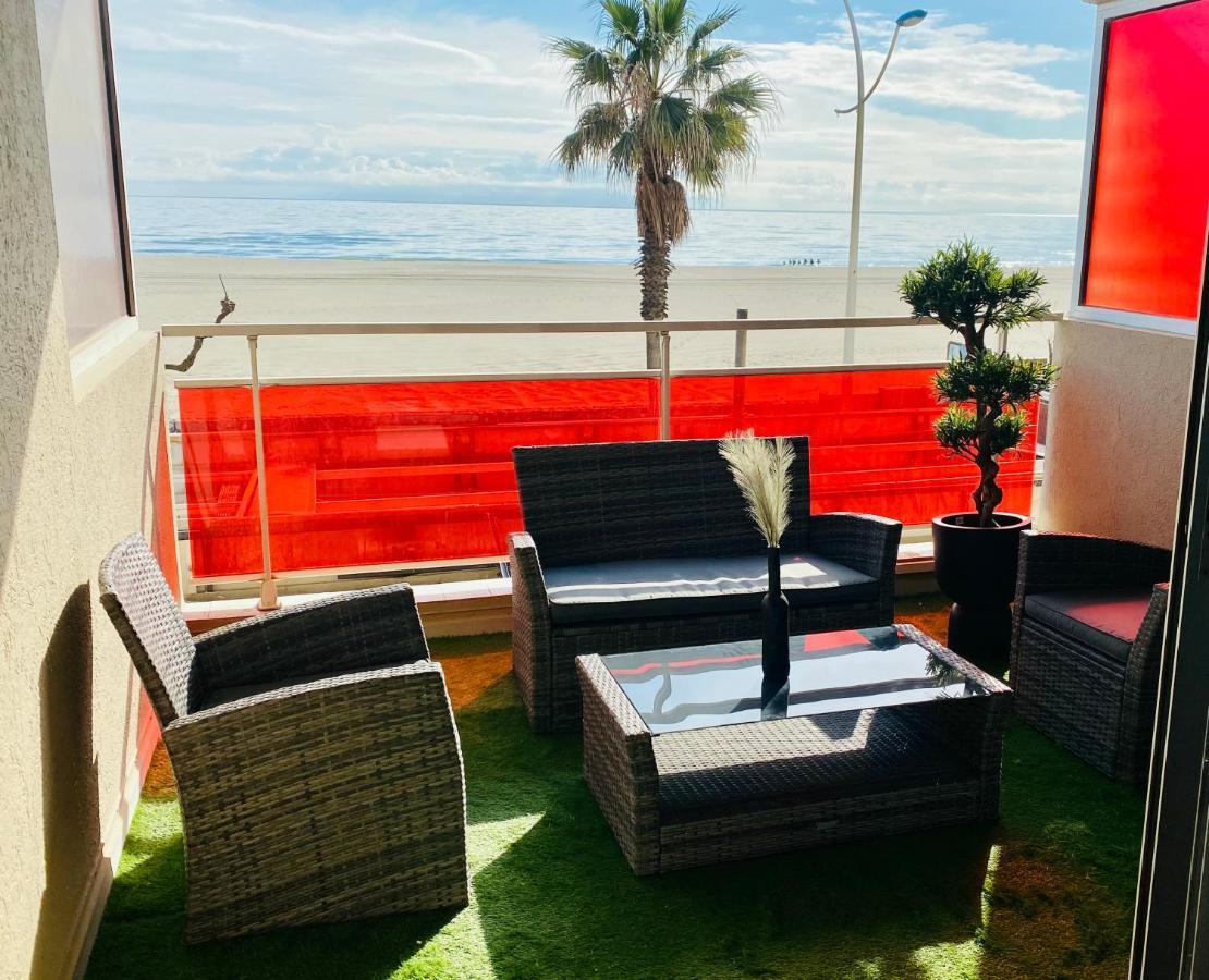 Apartamento "Dream" Magnifique Vue Mer, Terrasse, Parking, Le Reve Canet-en-Roussillon Exterior foto