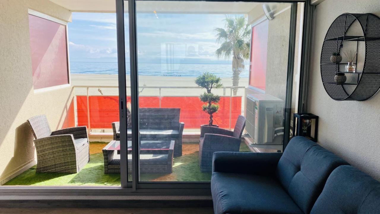 Apartamento "Dream" Magnifique Vue Mer, Terrasse, Parking, Le Reve Canet-en-Roussillon Exterior foto