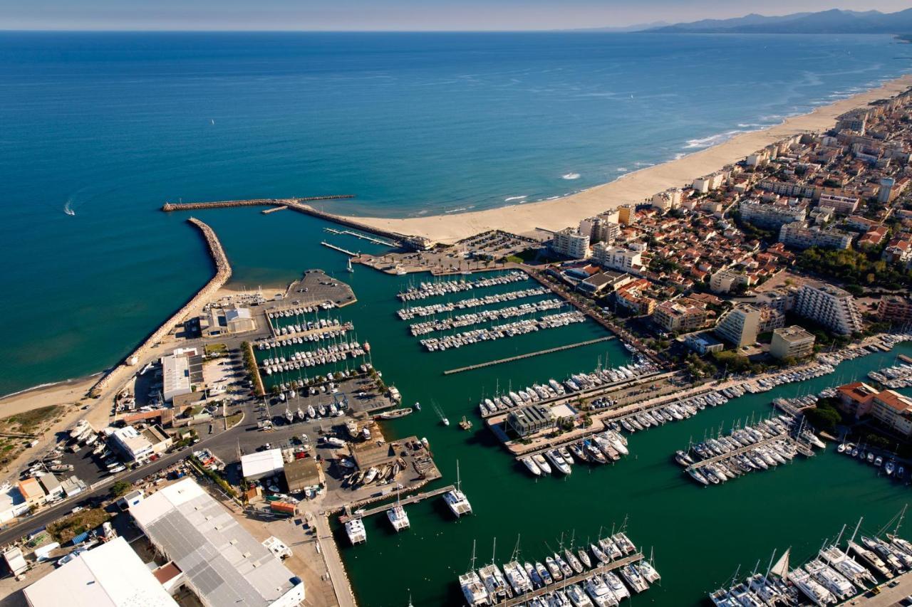 Apartamento "Dream" Magnifique Vue Mer, Terrasse, Parking, Le Reve Canet-en-Roussillon Exterior foto