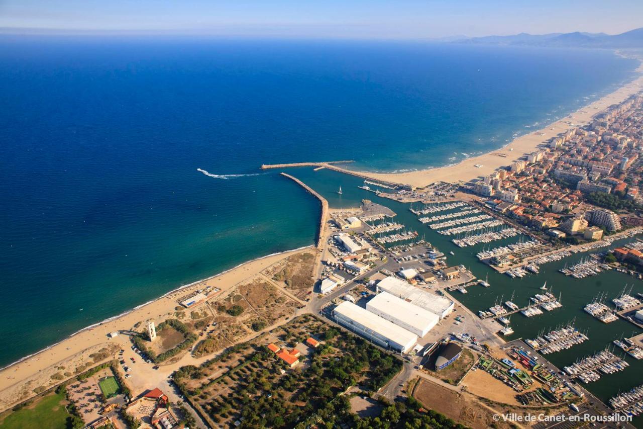 Apartamento "Dream" Magnifique Vue Mer, Terrasse, Parking, Le Reve Canet-en-Roussillon Exterior foto